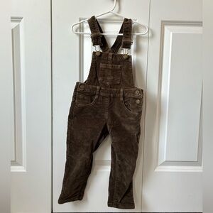 Jamie Kay Brown Corduroy Overalls